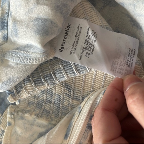 NWT Reformation Willah Lace Top in Courtier - Picture 6 of 9